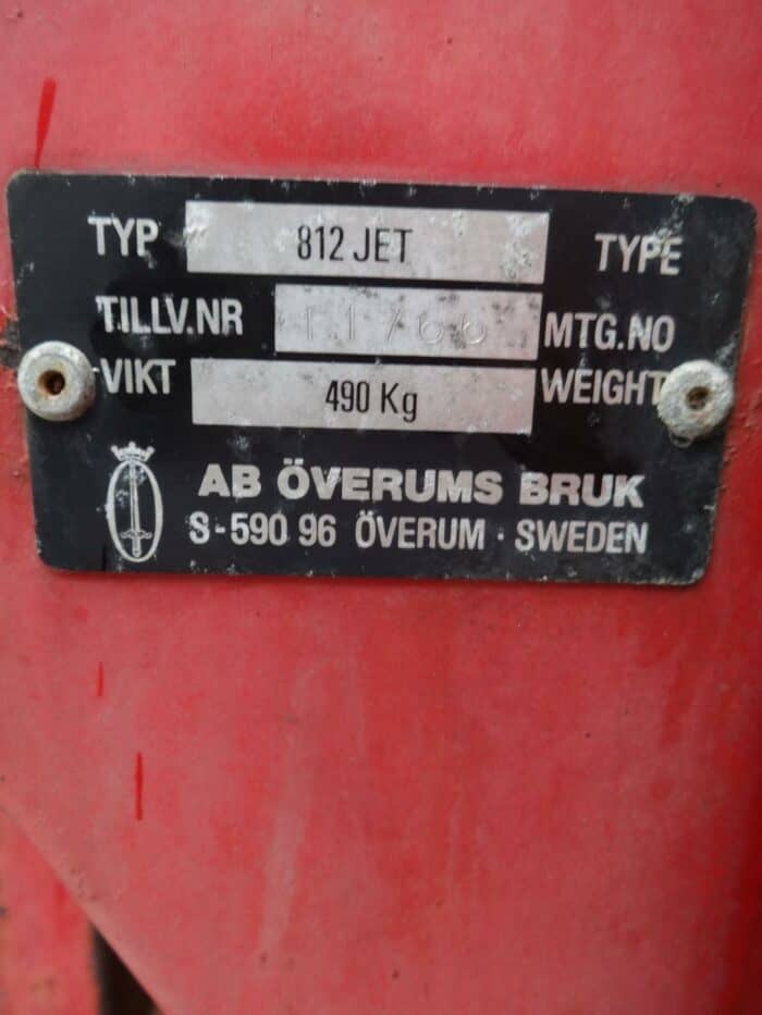Överum Tive 812 JET Lannoitteenlevitin - Image 3