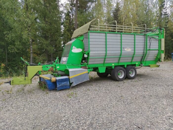 Bonino AB80 TRMI itse lastaava rehuperävaunu - Image 7