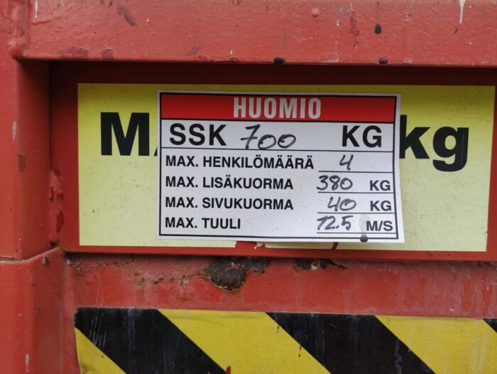 Haulotte H15SDX saksilavanostin, KATSASTETTU! - Image 14