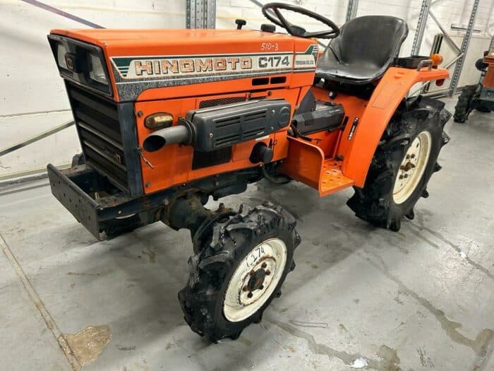 Hinomoto C174 4WD traktori 17,8 hp - Image 11