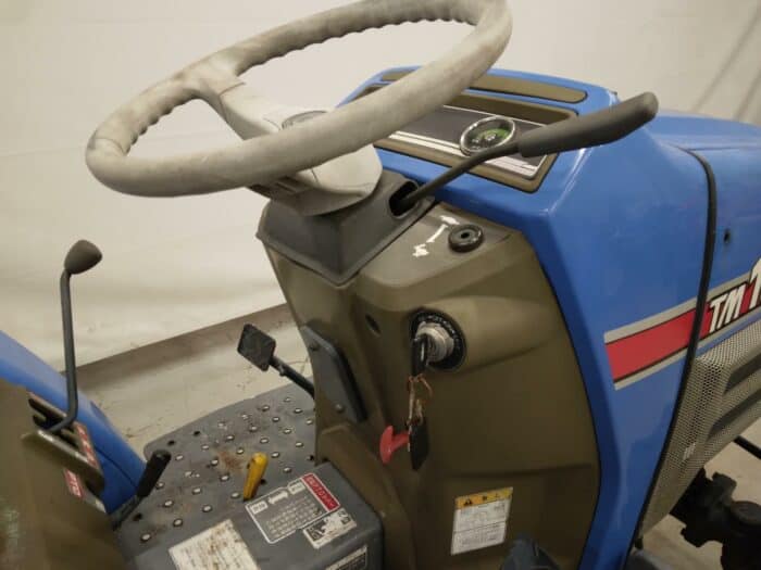 Iseki TM15 4WD traktori ja 1400 mm takalana - Image 15