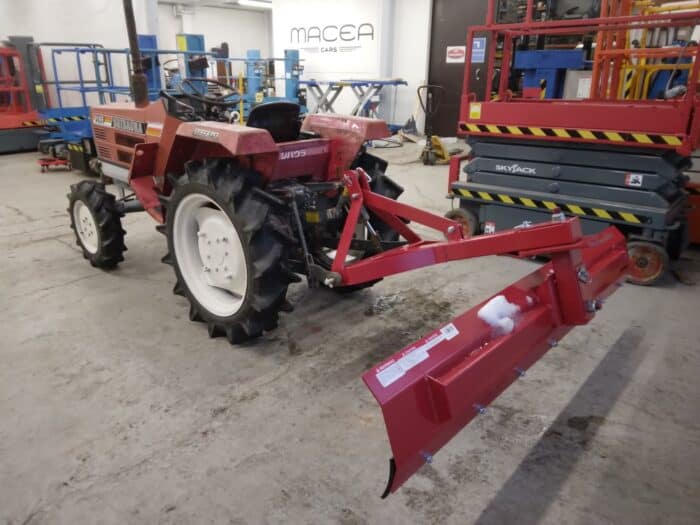 Shibaura P19F traktori, 4WD Uudella jykevällä takalanalla 2150 mm ! - Image 2