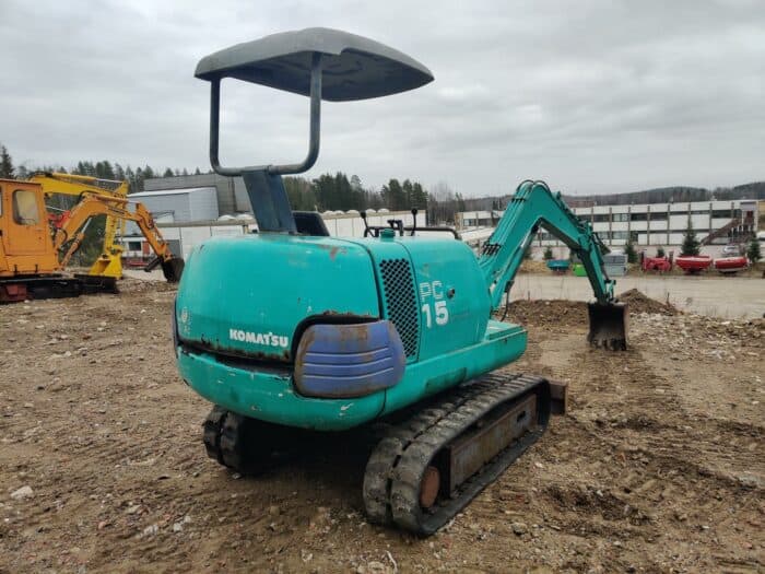 Komatsu PC15-3 minikaivuri - Image 10