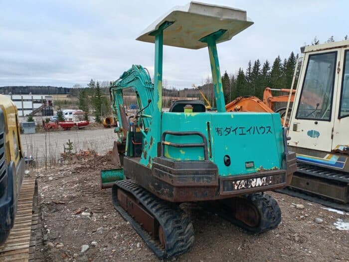 Yanmar B27 minikaivuri, TESTI - Image 4
