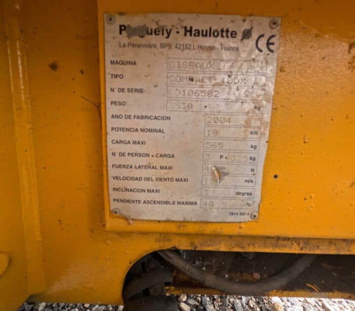Haulotte Compact 10 DX, 4WD saksilavanostin - Image 18