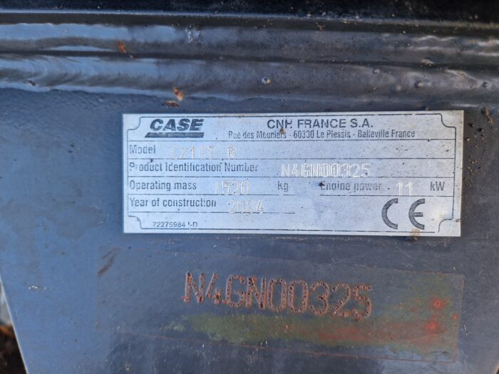 Case CX16B R minikaivuri - Image 13