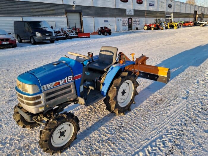 Iseki TM15 4WD traktori ja 1400 mm takalana - Image 5