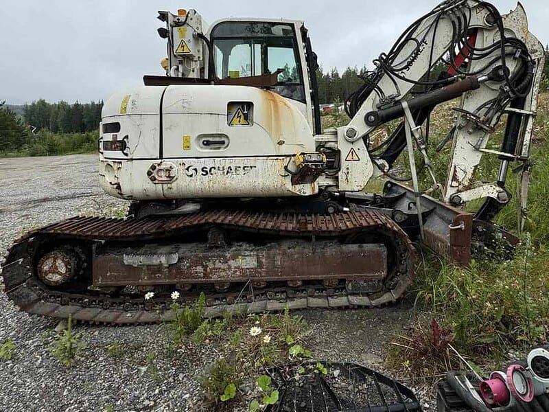 Terex TC125 Sähköinen tunneli kaivinkone