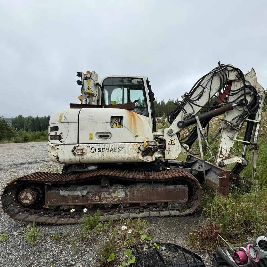 Terex TC125 Sähköinen tunneli kaivinkone