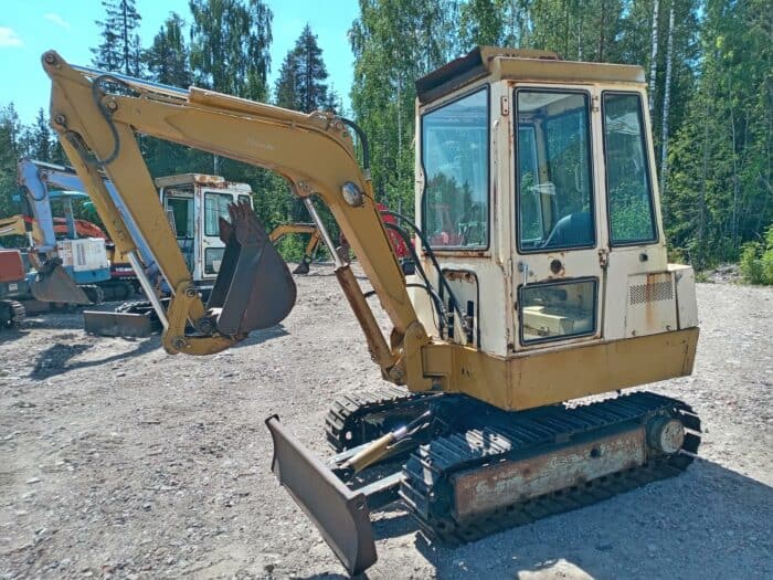 Mitsubishi MS020, hytillinen kaivinkone