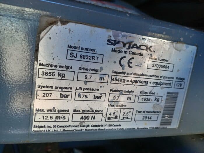 Skyjack SJ6832 saksilavanostin, diesel - Image 22