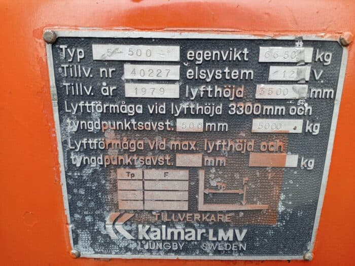 Kalmar 5-500, diesel trukki - Image 9