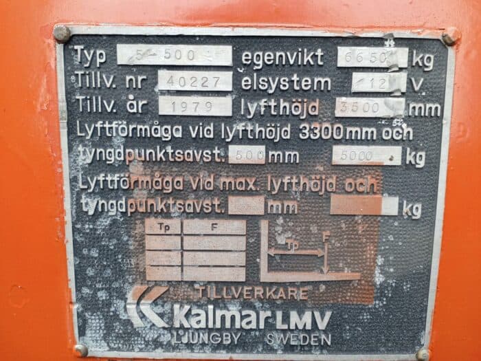 Kalmar 5-500, diesel trukki - Image 10