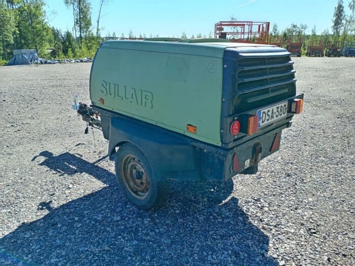 SullAir 35K kompressorivaunu, rekisterissä - Image 5
