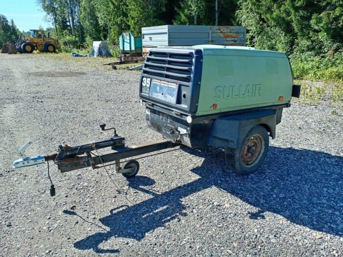 SullAir 35K kompressorivaunu, rekisterissä - Image 6