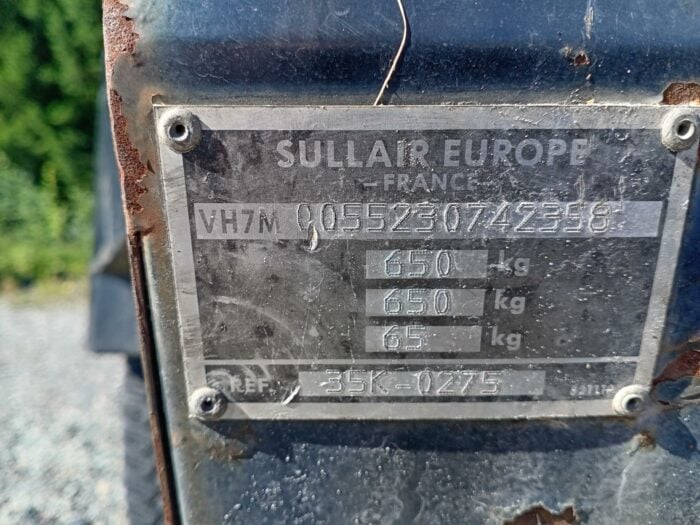 SullAir 35K kompressorivaunu, rekisterissä - Image 11