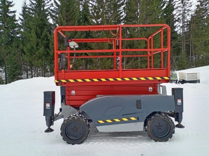 Haulotte Compact 12DX saksilavanostin, 4WD - Image 6