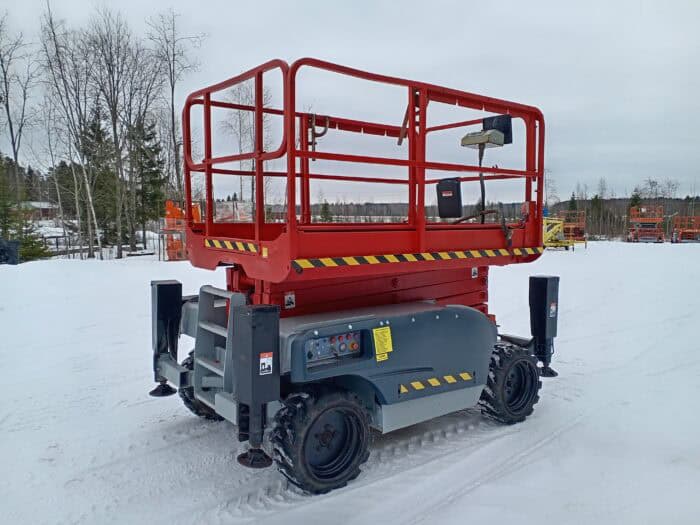 Haulotte Compact 12DX saksilavanostin, 4WD - Image 9