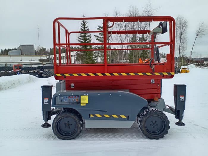 Haulotte Compact 12DX saksilavanostin, 4WD - Image 10