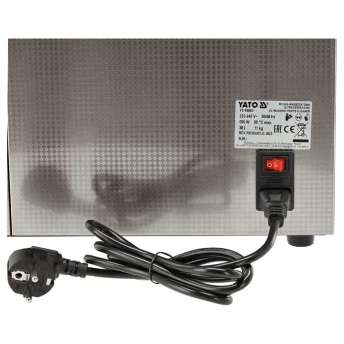 Ultraäänipesuri 30 L, Yato - Image 12