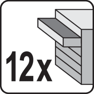 Työkaluvaunu 12 laatikolla, Yato