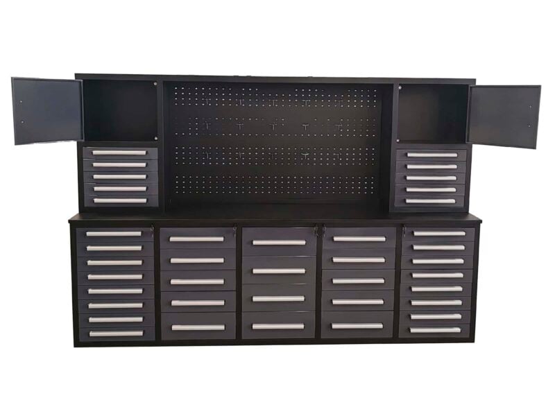 Työpiste autotalliin 285 cm