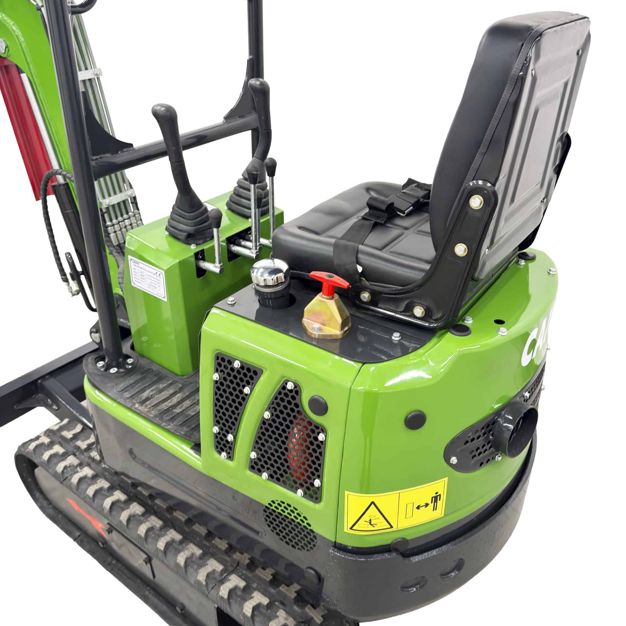 Minikaivuri kumiteloilla 1,2 t, Caivu HFT10 - Image 19