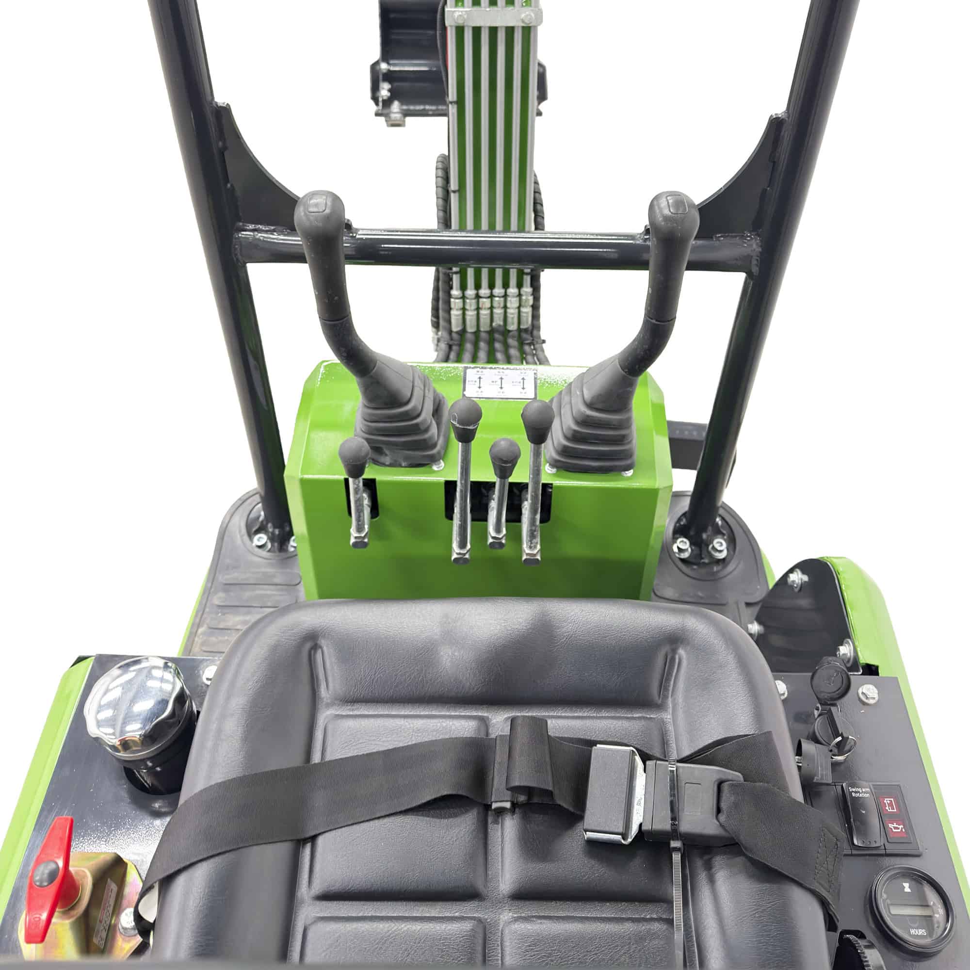 Minikaivuri kumiteloilla 1,2 t, Caivu HFT10 - Image 20