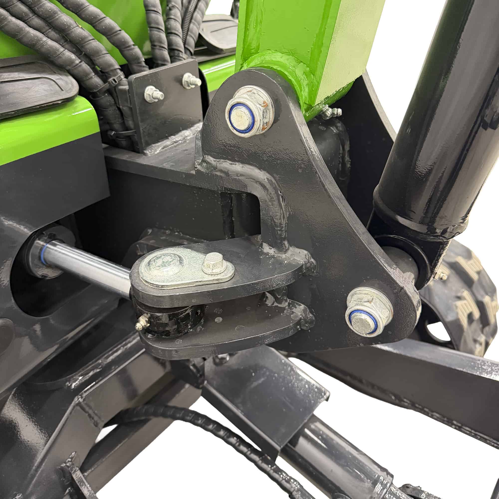 Minikaivuri kumiteloilla 1,2 t, Caivu HFT10 - Image 24