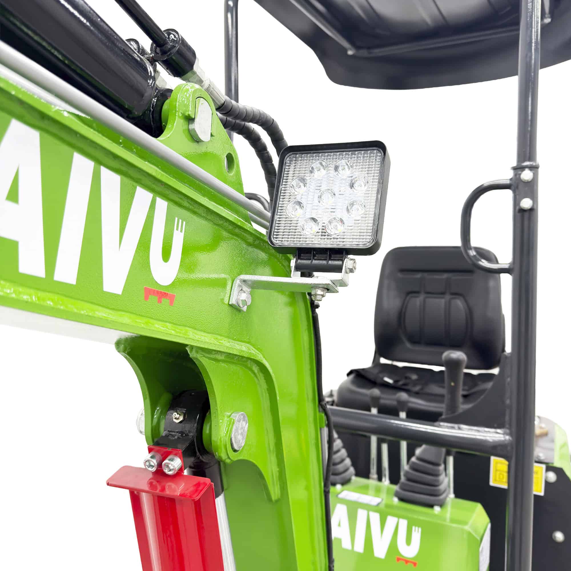 Minikaivuri kumiteloilla 1,2 t, Caivu HFT10 - Image 23