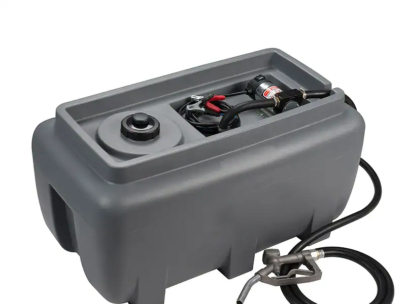 Polttoainesäiliö sähköpumpulla, 200 L, Selecta