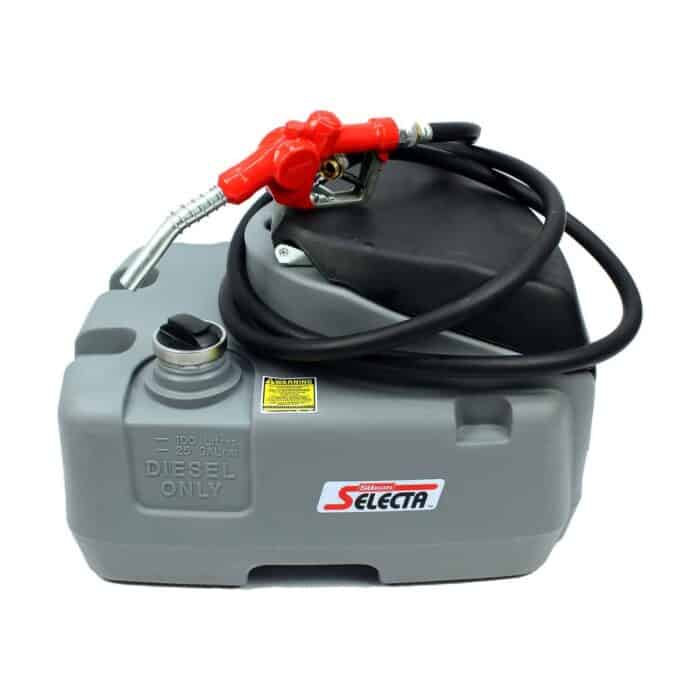Polttoainesäiliö sähköpumpulla, 100 L, Selecta - Image 2