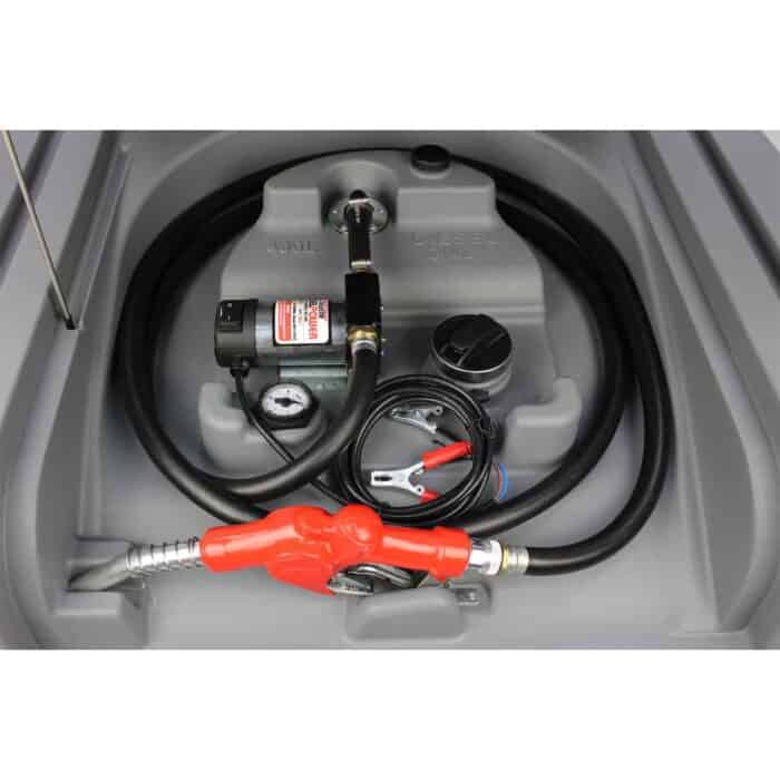 Polttoainesäiliö sähköpumpulla, 400 L, Selecta - Image 4