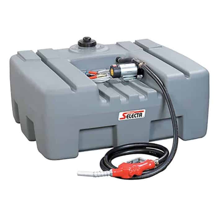 Polttoainesäiliö sähköpumpulla 300 L, Selecta