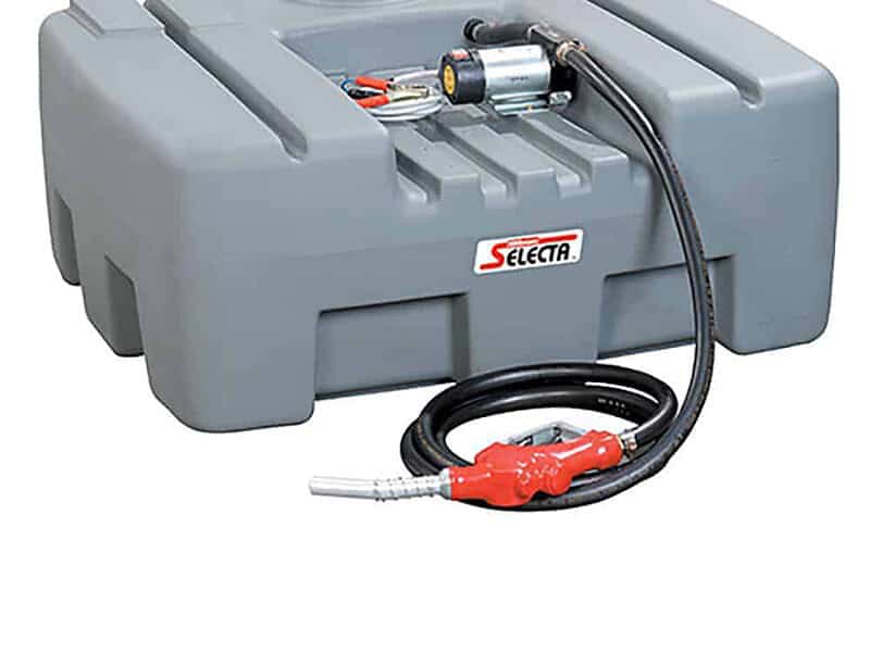 Polttoainesäiliö sähköpumpulla 300 L, Selecta