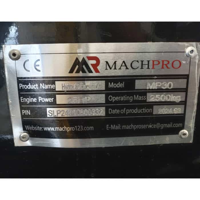 Machpro MP30, 2,5 t. Esittelykone! - Image 23
