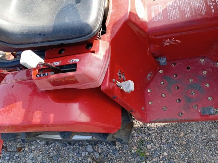 Honda Might 13 4WD traktori, maamuokkaimella - Image 8