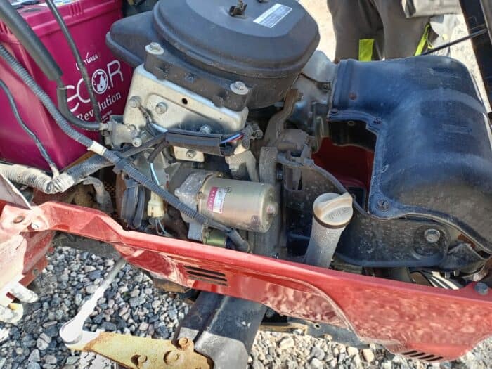 Honda Might 13 4WD traktori, maamuokkaimella - Image 21
