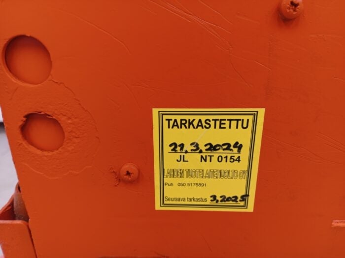 Snorkel S1932E Saksilavanostin, Uudet akut. - Image 13