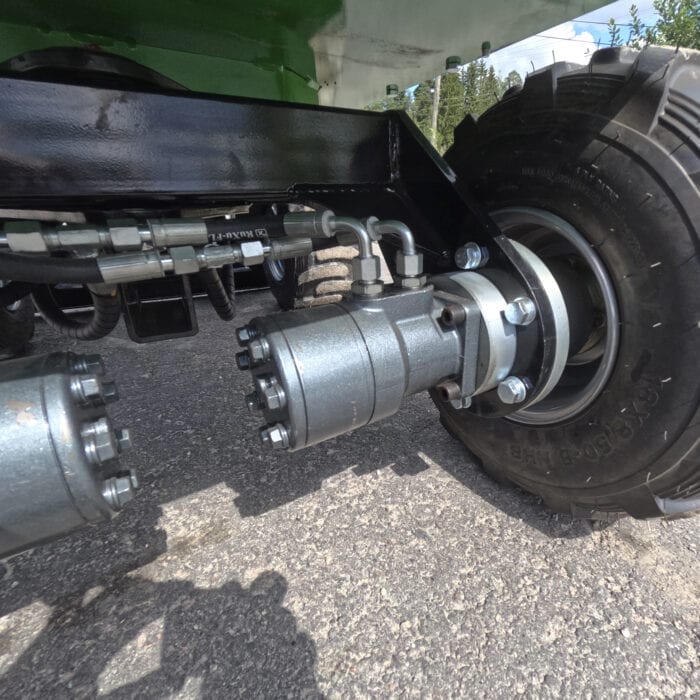 Minikaivuri pyörillä 0.7 t, bensa, Caivu HFT7 - Image 24