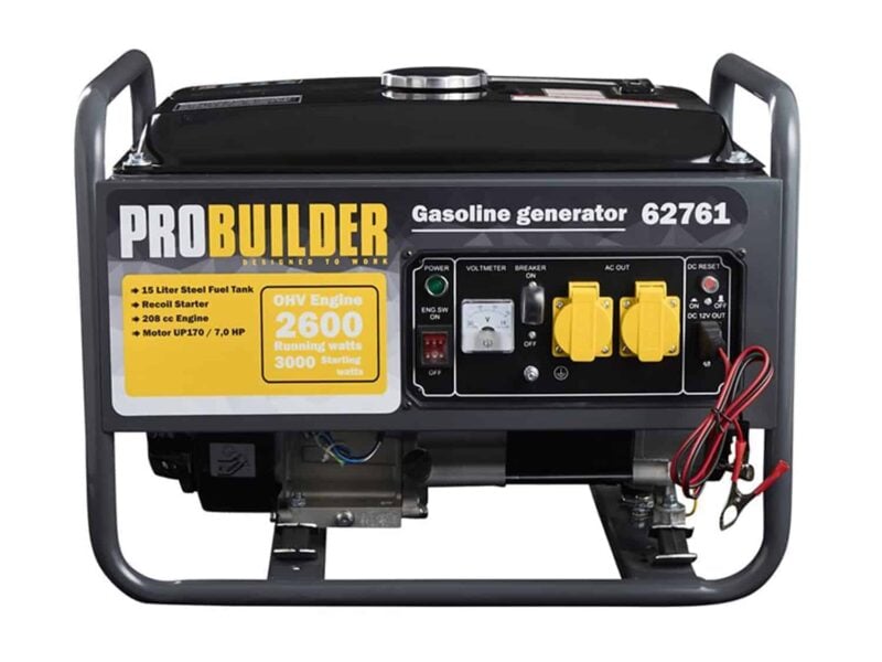 Aggregaatti bensiinikäyttöinen 3000W, 4-tahti, ProBuilder