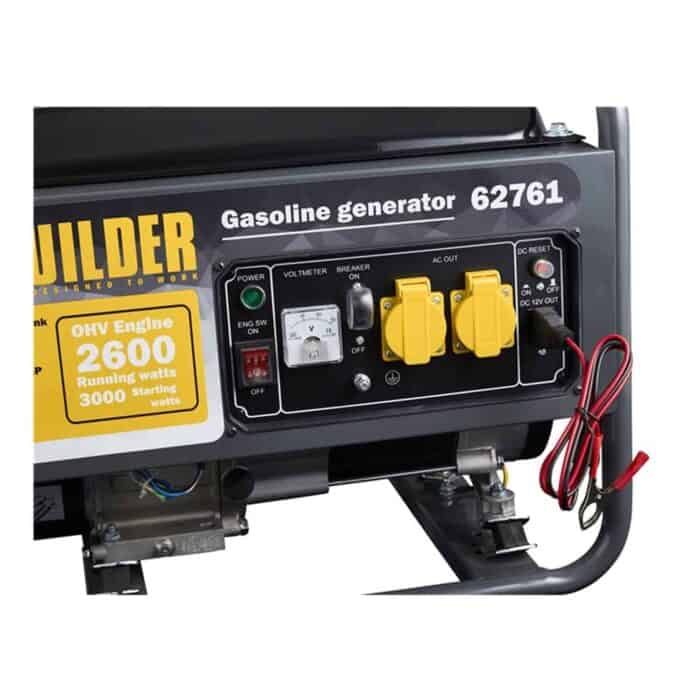 Aggregaatti bensiinikäyttöinen 3000W, 4-tahti, ProBuilder - Image 3