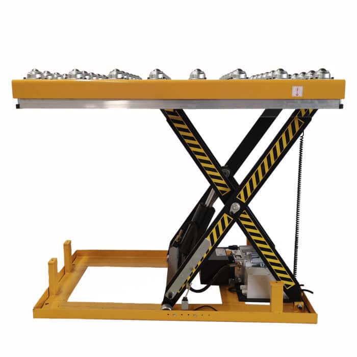 Hydraulinen nostopöytä rullilla 500 kg - Image 3