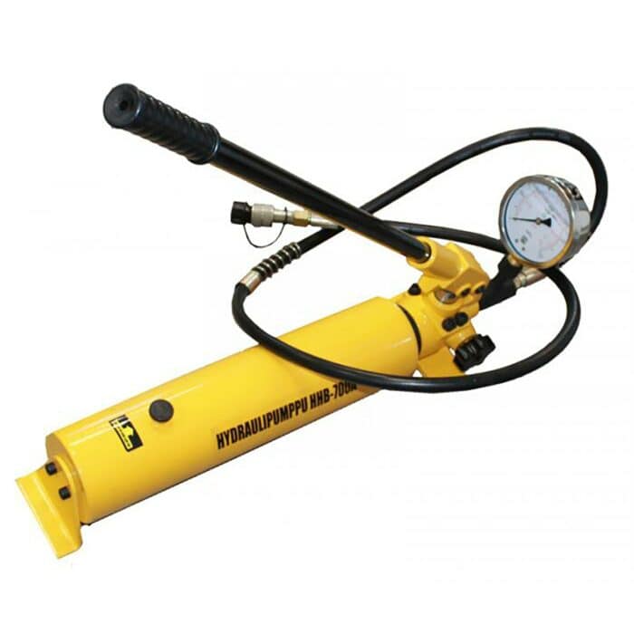 Hydraulinen käsipumppu mittarilla 3200 cc max 200 t - Image 2