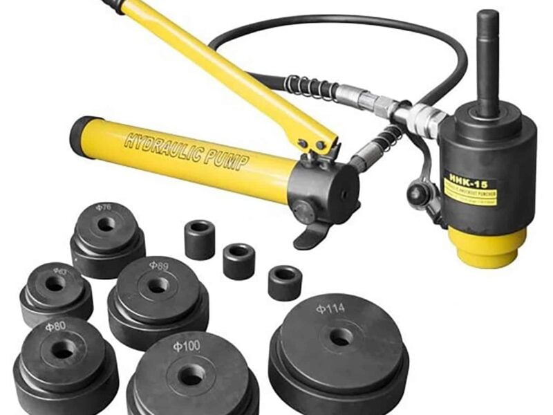 Hydraulinen lävistäjä metallille 63-114 mm