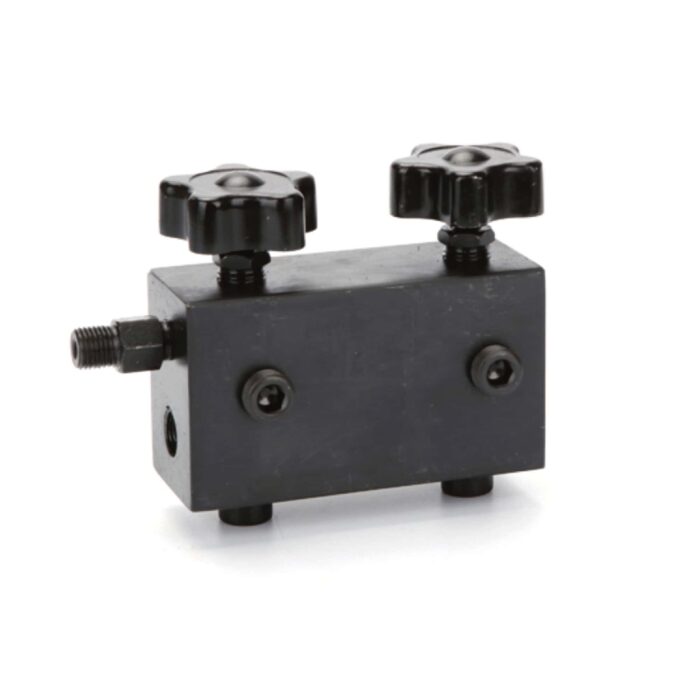 Hydrauliikan jakoventtiili 2-porttinen