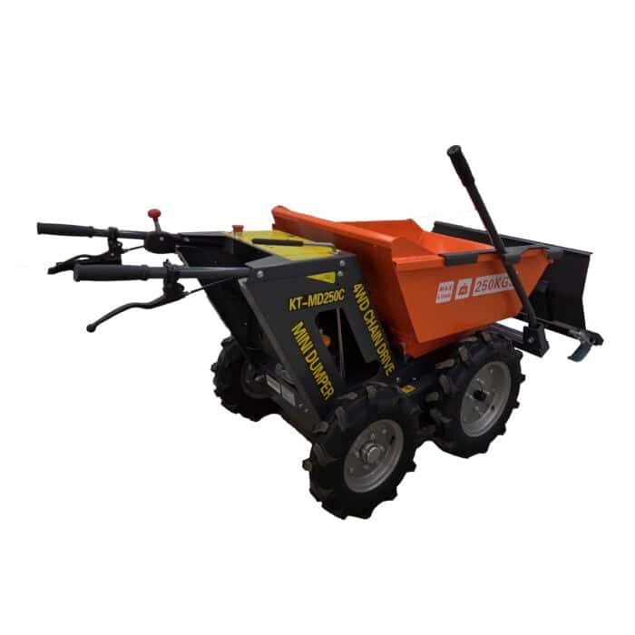 Minidumpperi 4x4, 250kg lumilevyllä, Konstant - Image 18