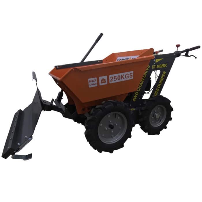 Minidumpperi 4x4, 250kg lumilevyllä, Konstant - Image 10