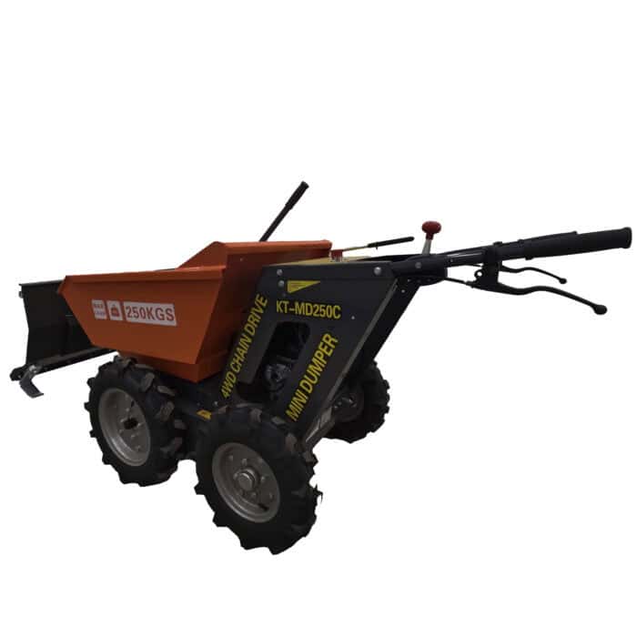 Minidumpperi 4x4, 250kg lumilevyllä, Konstant - Image 14