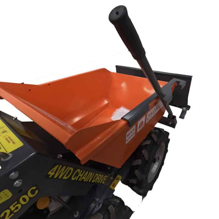 Minidumpperi 4x4, 250kg lumilevyllä, Konstant - Image 27